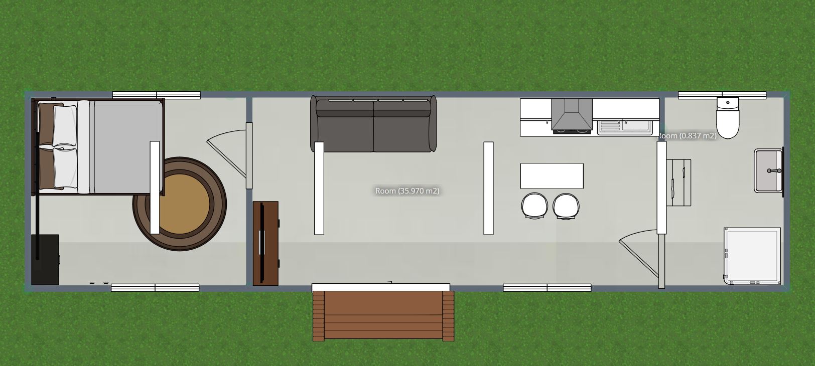 Temporary Accomodation 12x3