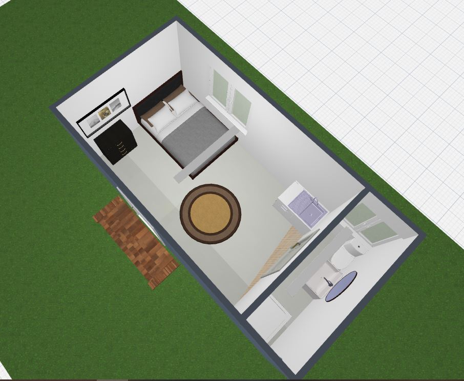 6x3 Self Contained Building