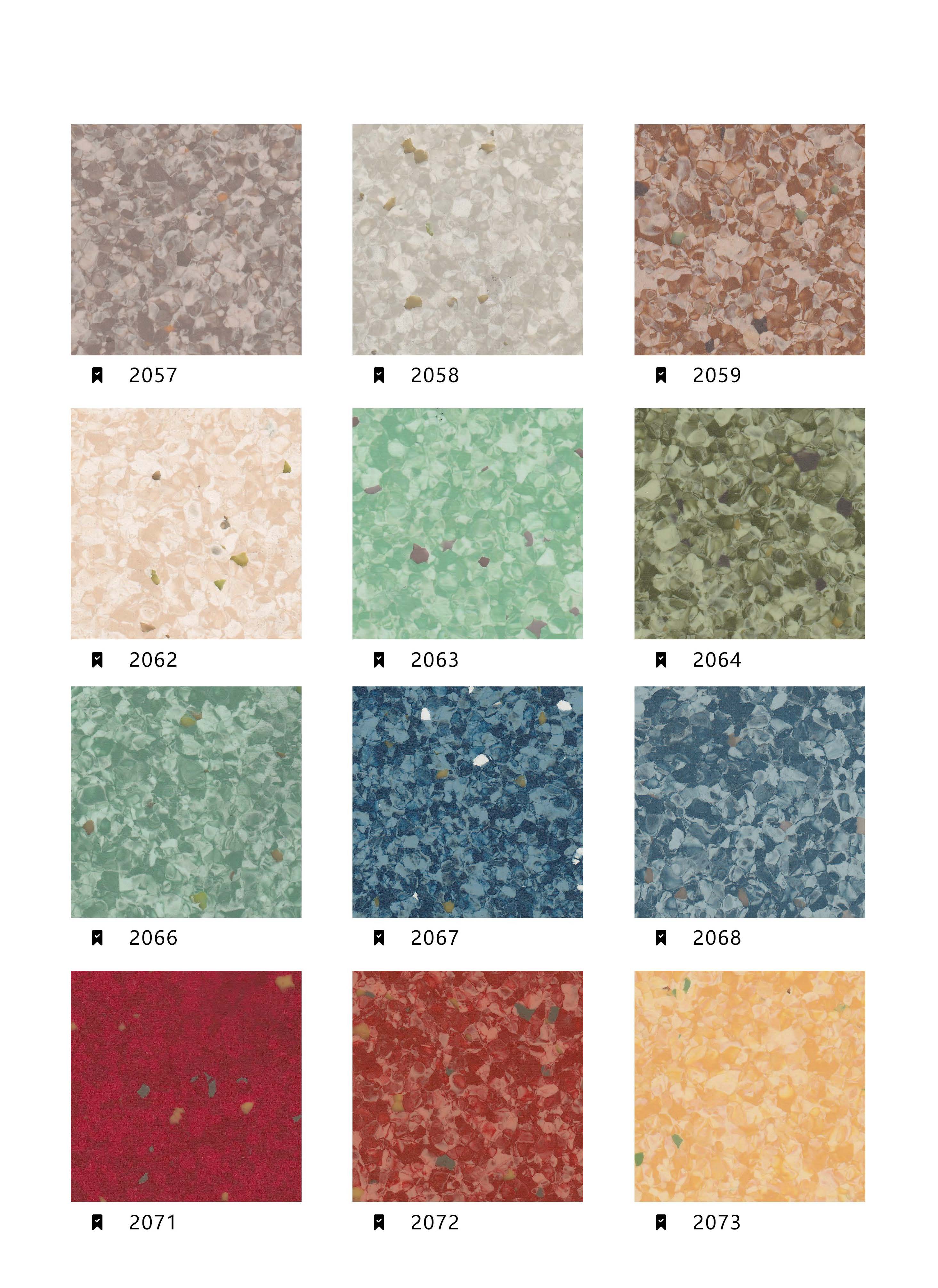 Homogeneous Vinyl Flooring - 2m