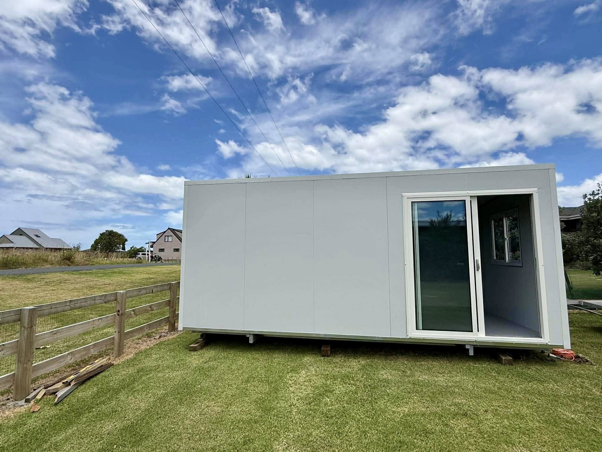 6x3 Standard Portable Building with Ranchslider - A Stunning New Space in Bland Bay
