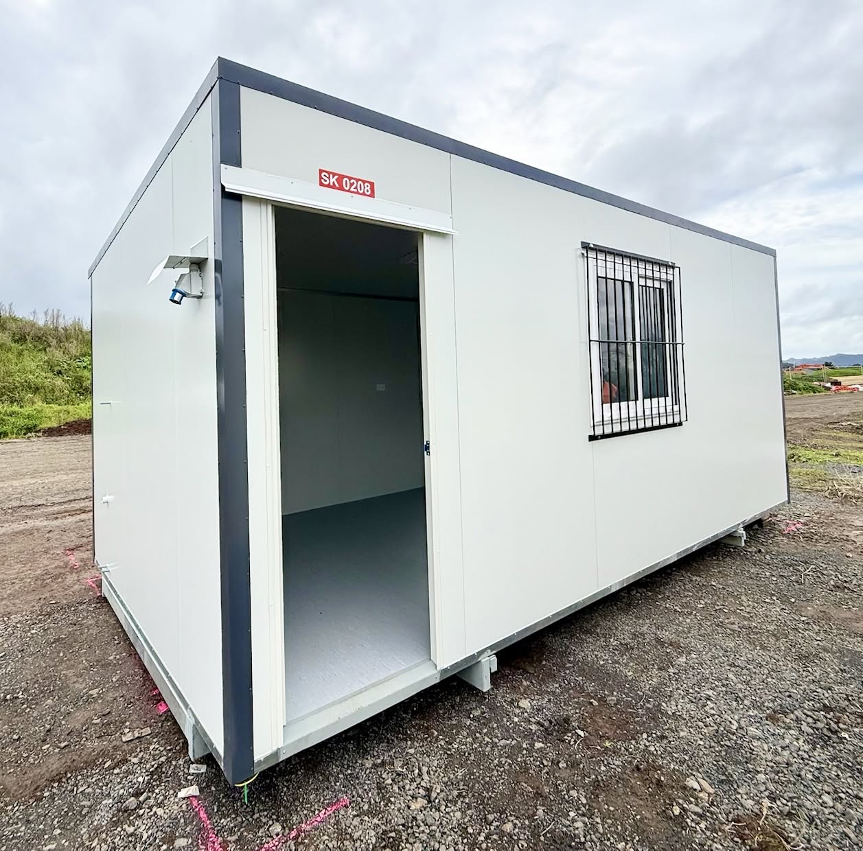 6x3 Standard Portable Building with Kitchenette & Air Conditioning Delivered to Whangārei ✨