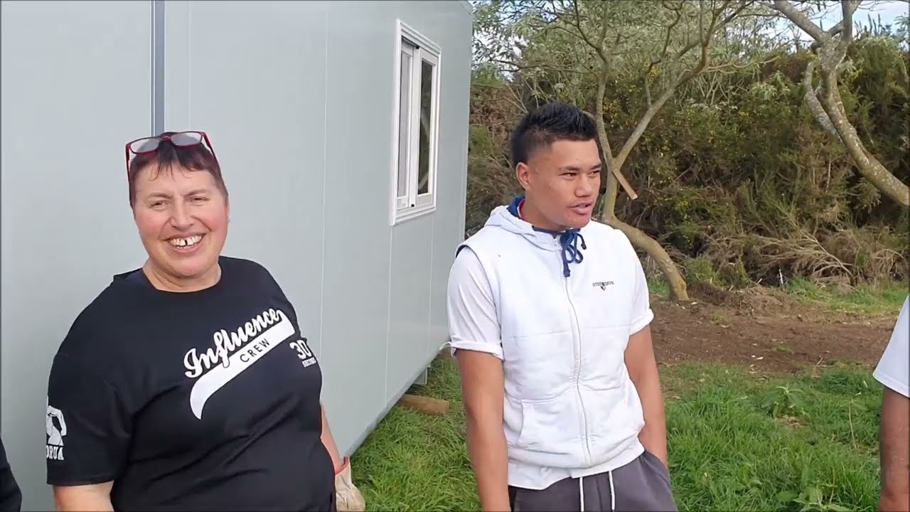 Grant and whanau have space to grow