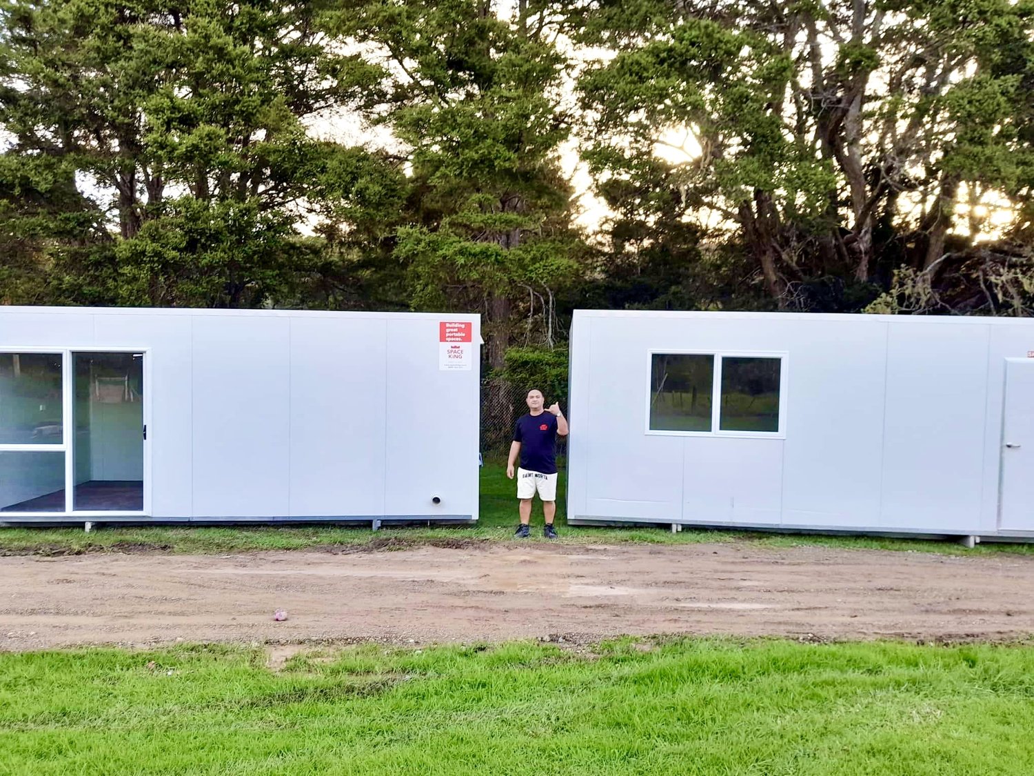 This week we have delivered a 6x3 self contained & 6x3 portable building to an awesome customer in Utakura, Horeke!!