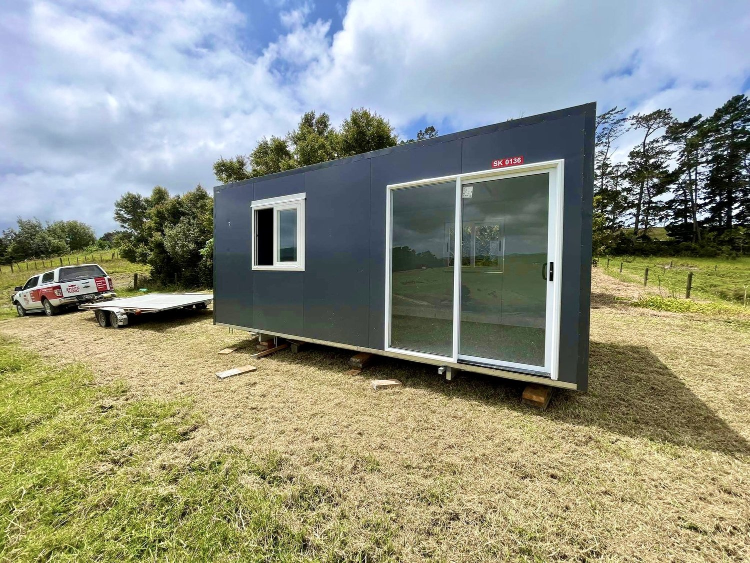 6x3 Premium Woodland Grey Self Contained Building