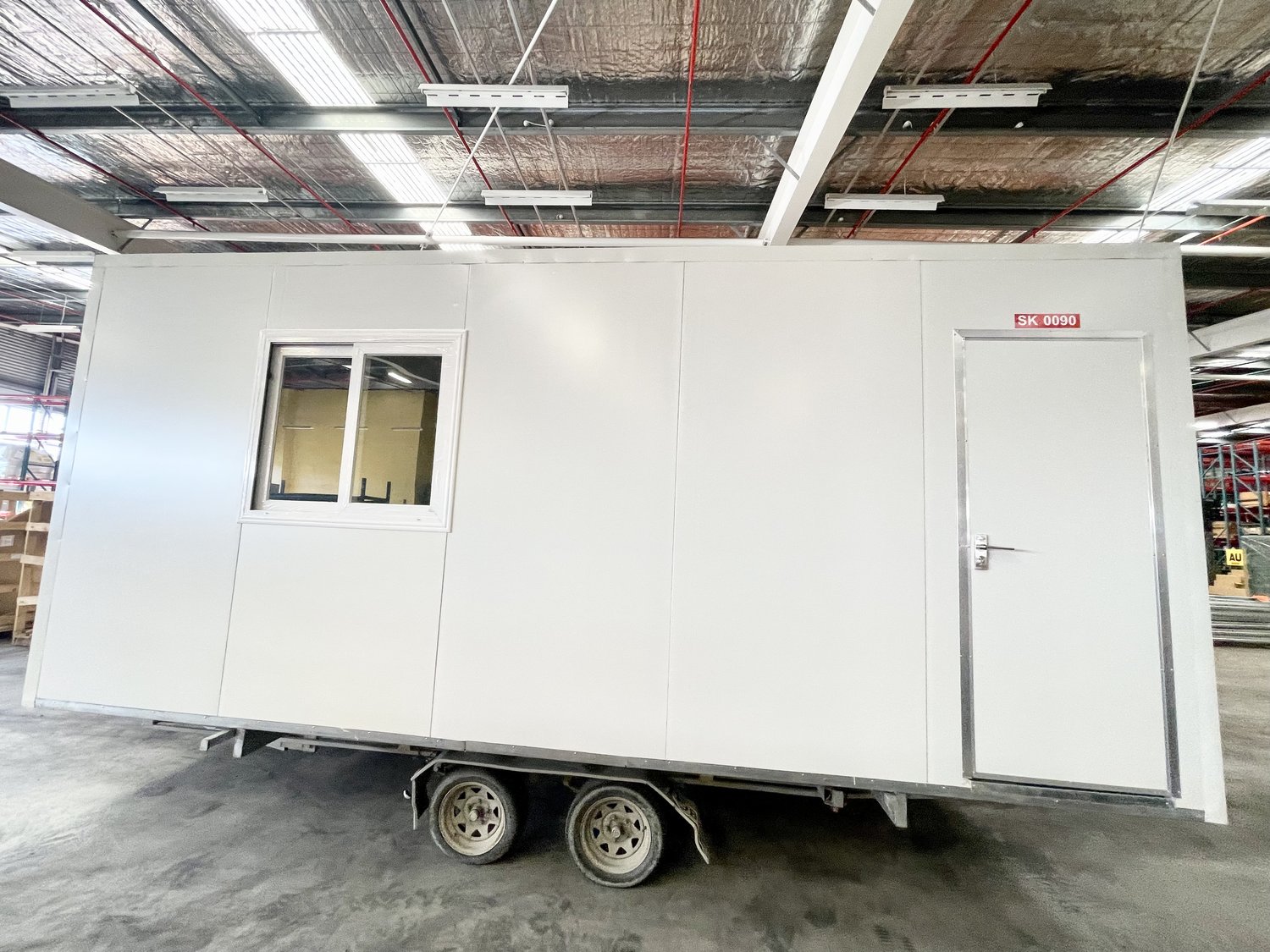6x3 Commercial Portable Building delivered this week to Devonport, Auckland.