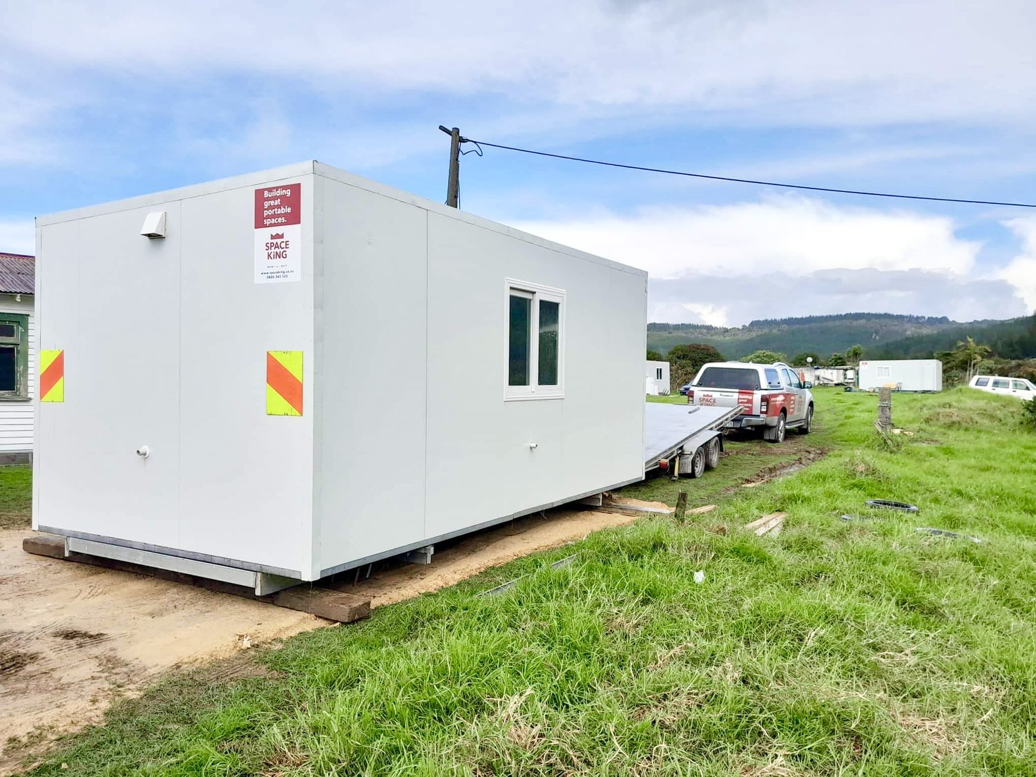 Self contained 6x3 portable building delivered to an awesome customer in Horeke!