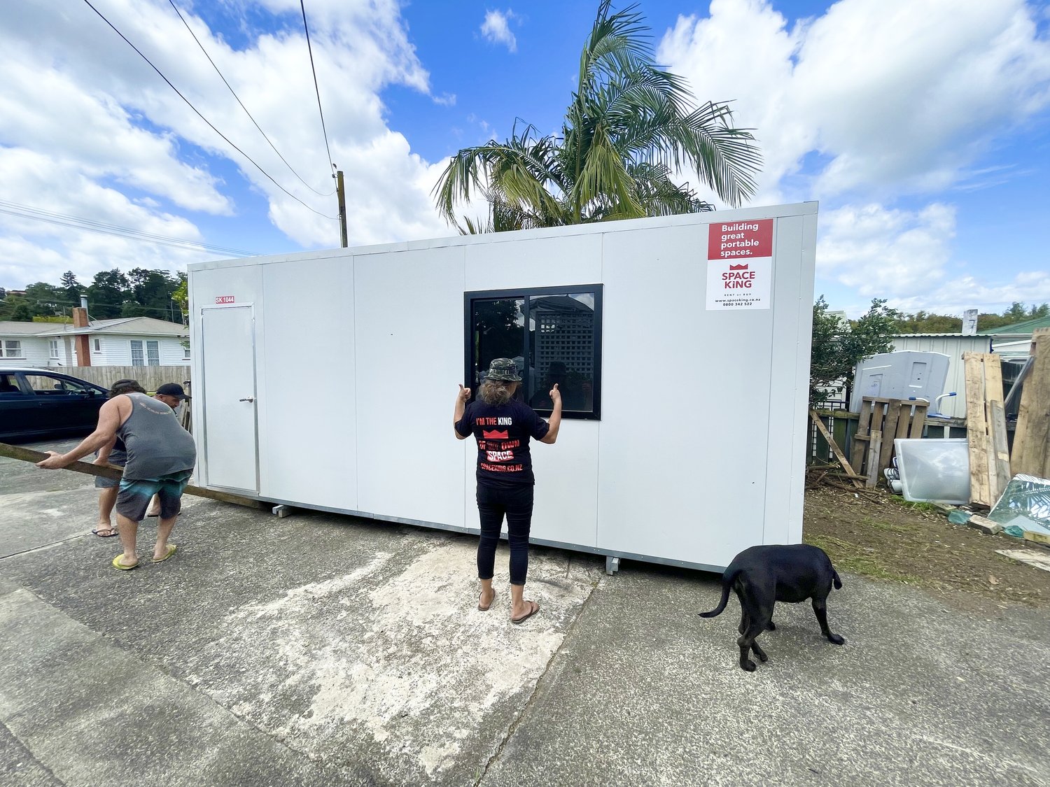 This week we delivered a 6"3 building in Whangārei to an awesome customer!