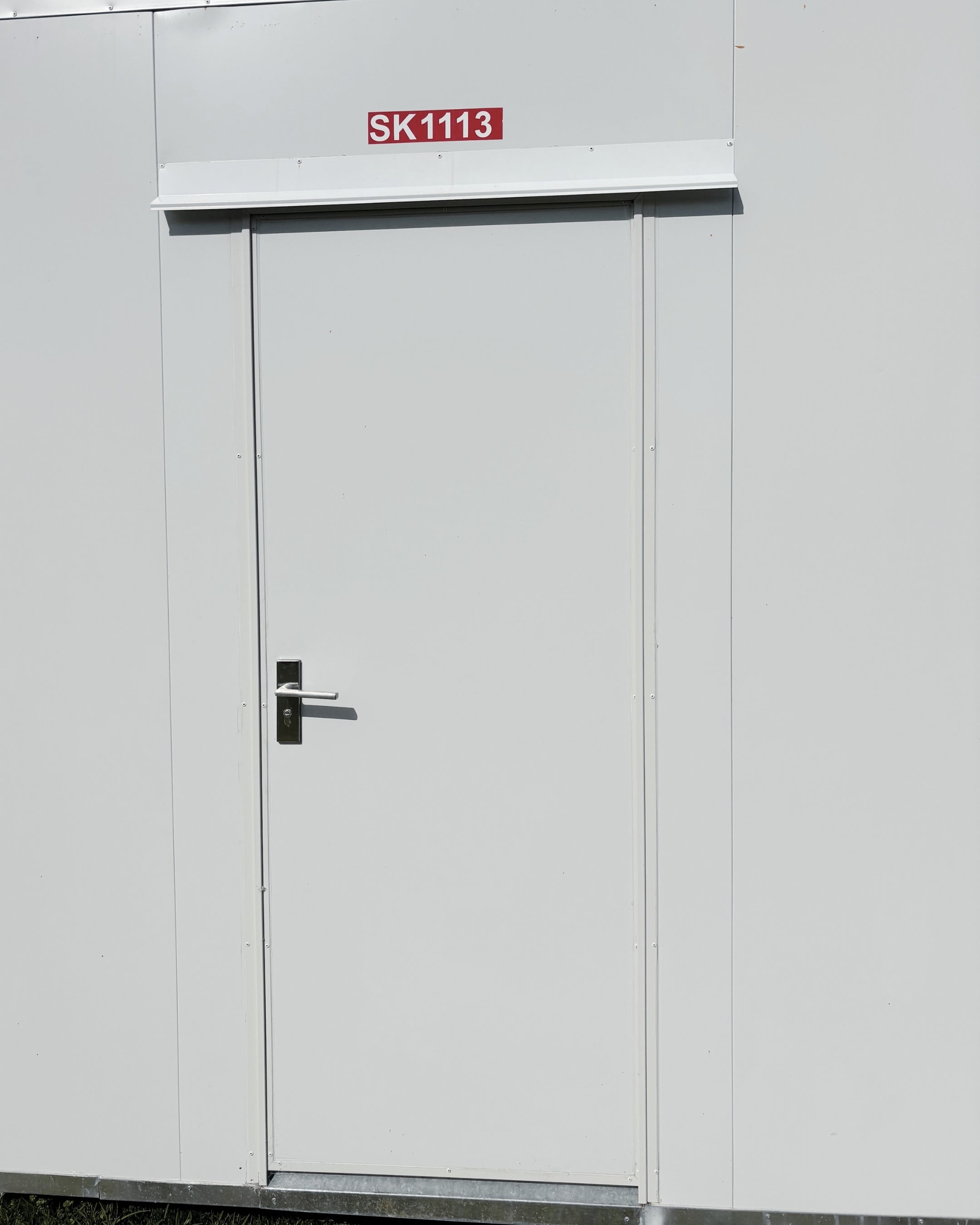 Panel Door - White/White