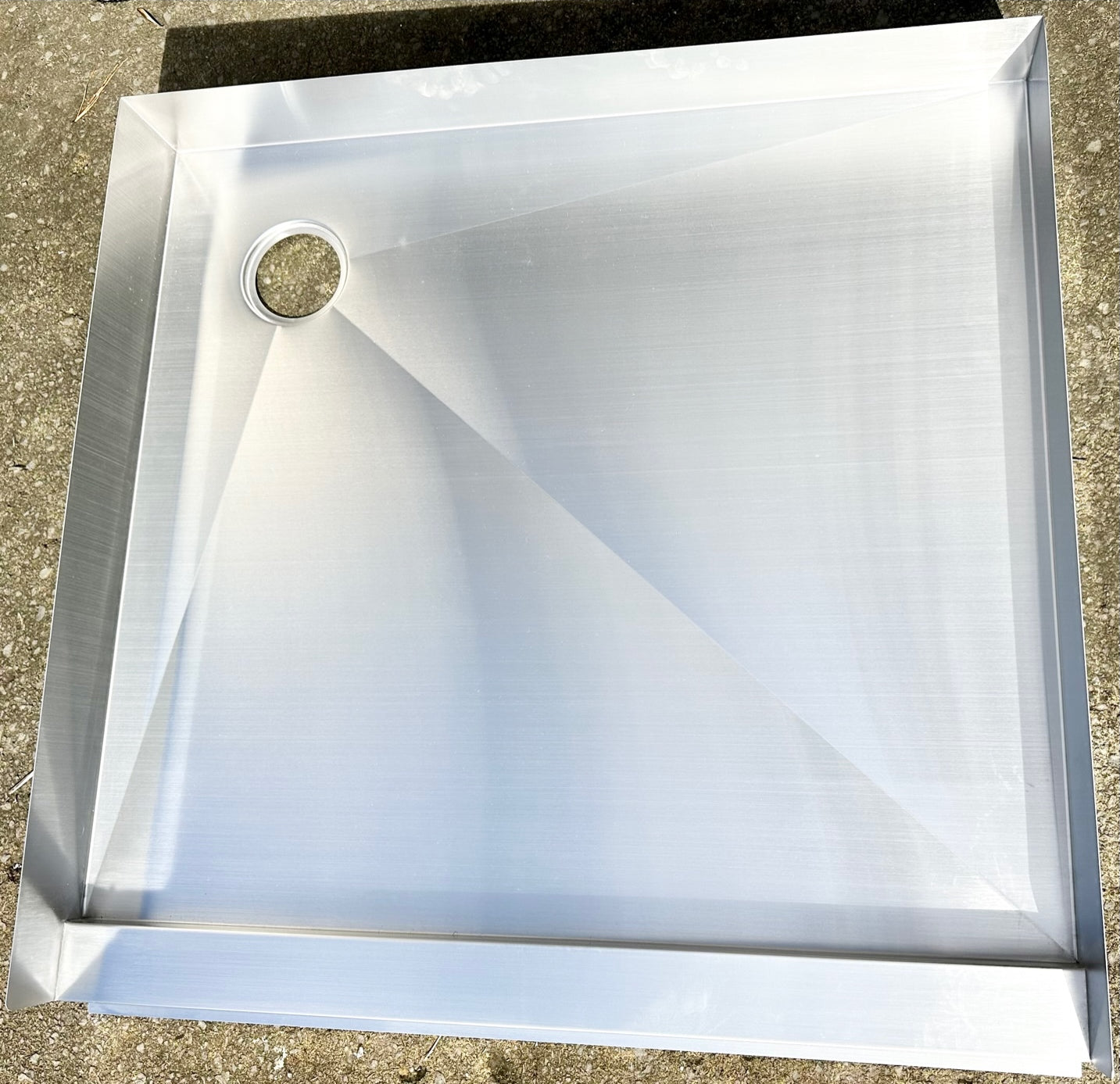 Stainless Steel Shower Tray Space King