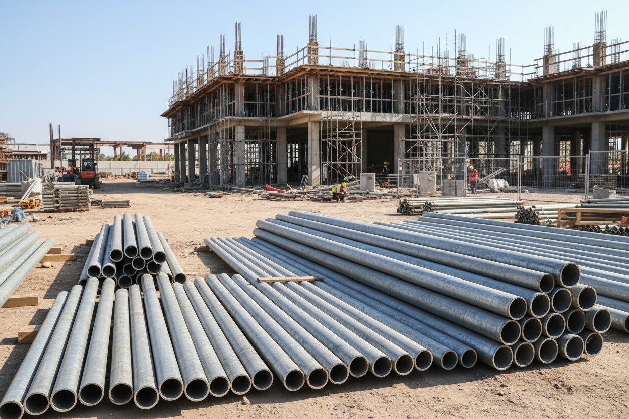 Scaffolding Tube – Multiple Length Options (1m–6m)